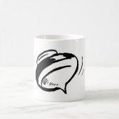 レトロの回転 コーヒーマグカップ (中央)