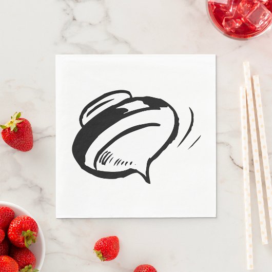 レトロの回転 スタンダードランチョンナプキン