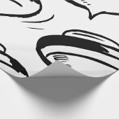 レトロの回転 ラッピングペーパー