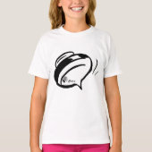 レトロの回転 Tシャツ (正面)