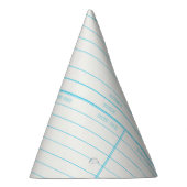 レトロの図書館の本の返納期日カード パーティーハット (右)