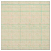 レトロの図書館の本の返納期日カード ファブリック (見本)