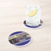 レトロの地下鉄 コースター (側面)