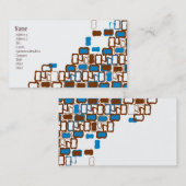 レトロの塊 名刺 (正面/裏面)