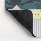 レトロの壁紙 マウスパッド (コーナー)