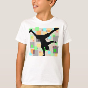 レトロの壊れ目のダンサーのTシャツ Tシャツ