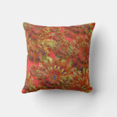 レトロの夏の日の枕 クッション (裏面)