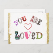 レトロの外観：愛されている ポストカード (正面/裏面)