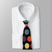 レトロの大きい点のパーティーのタイ ネクタイ (タイ)