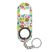 レトロの子供のサファリのライオンの野性生物 キーホルダー栓抜き (裏面)