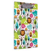 レトロの子供のサファリのライオンの野性生物 クリップボード (右)