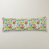 レトロの子供のサファリのライオンの野性生物 ボディピロー (裏面)