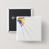 レトロの射撃ボタン 缶バッジ (正面&裏面)