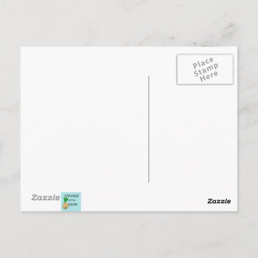 レトロの小さいカウボーイの郵便はがき ポストカード (裏面)