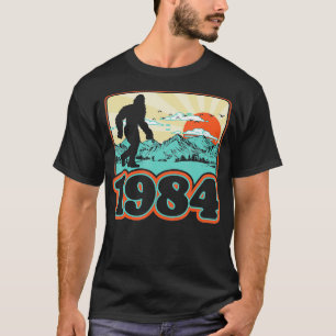 レトロの山40th誕生日1984四十 tシャツ