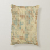 レトロの幾何学的なパターン2 アクセントクッション (裏面(縦))