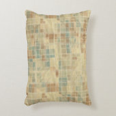 レトロの幾何学的なパターン2 アクセントクッション (正面(垂直))