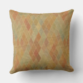 レトロの幾何学的なパターン2 クッション (裏面)