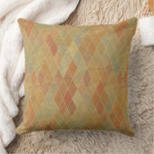 レトロの幾何学的なパターン2 クッション (ブランケット)