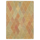 レトロの幾何学的なパターン2 クリップボード (裏面)