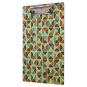 レトロの幾何学的なパターン2 クリップボード (左)