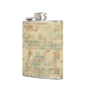 レトロの幾何学的なパターン2 フラスク (左)