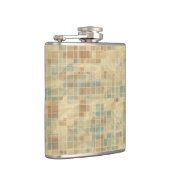 レトロの幾何学的なパターン2 フラスク (右)