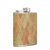レトロの幾何学的なパターン2 フラスク (右)