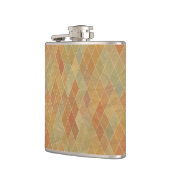 レトロの幾何学的なパターン2 フラスク (左)