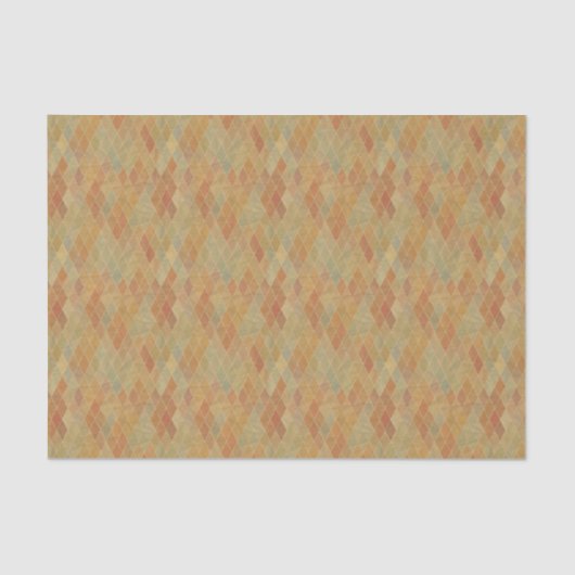 レトロの幾何学的なパターン2 薄葉紙 (正面)