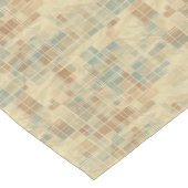 レトロの幾何学的なパターン2 2 ショートテーブルランナー (コーナー)