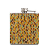 レトロの幾何学的なパターン3 フラスク (裏面)