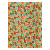 レトロの幾何学的なパターン4 テーブルクロス (正面)