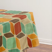 レトロの幾何学的なパターン4 テーブルクロス (インサイチュ)