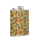 レトロの幾何学的なパターン4 フラスク (右)