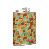 レトロの幾何学的なパターン4 フラスク (右)