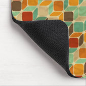 レトロの幾何学的なパターン4 マウスパッド (コーナー)