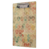 レトロの幾何学的なパターン5 クリップボード (左)