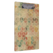 レトロの幾何学的なパターン5 クリップボード (右)