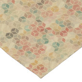 レトロの幾何学的なパターン5 ショートテーブルランナー (コーナー)