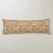 レトロの幾何学的なパターン5 ボディピロー (裏面)