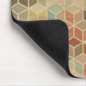 レトロの幾何学的なパターン5 マウスパッド (コーナー)