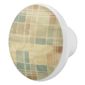 レトロの幾何学的なパターン6 セラミックノブ (右)