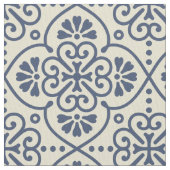 レトロの幾何学的な花の装飾用パターン ファブリック (クローズアップ)