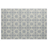 レトロの幾何学的な花の装飾用パターン ファブリック (ファットクウォーター)