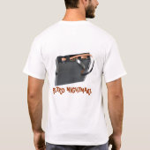 レトロの悪夢のTシャツ Tシャツ (裏面)