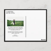 レトロの愛感謝していと写真結婚の感謝 ポストカード (裏面)