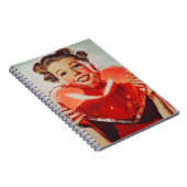 レトロの愛： 1950年代のハートグロー ノートブック (右側)