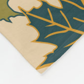 レトロの感謝祭の秋の紅葉 フリースブランケット (角)