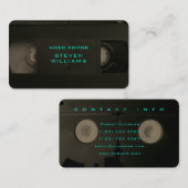 レトロの技術のモダンによって着色されるスタイル 名刺 (正面/裏面)